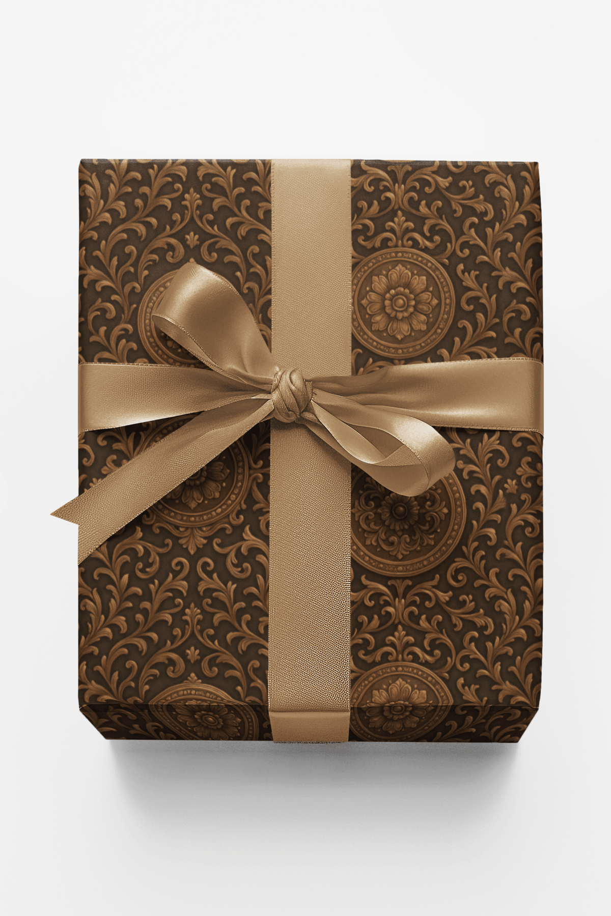 Bronze Opulence Medallions - London Penny Gift Wrap