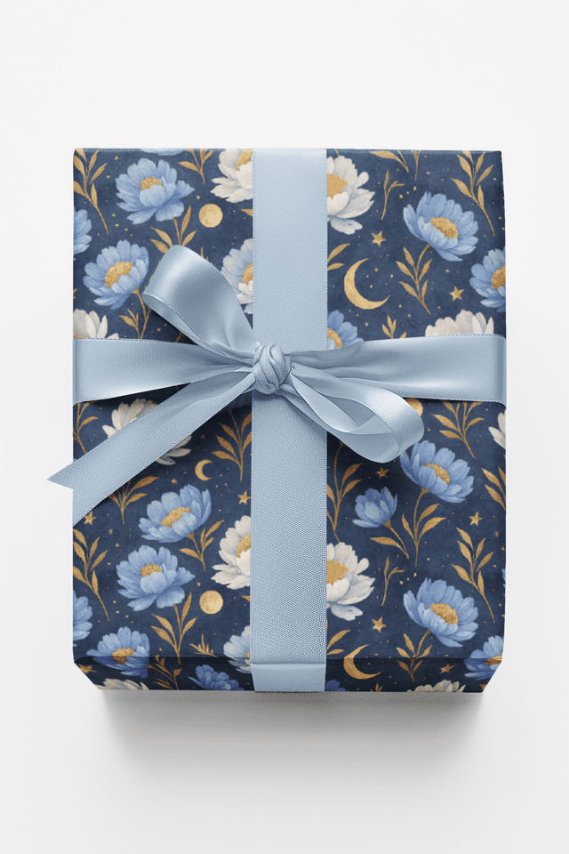 Moonlight Garden - London Penny Gift Wrap