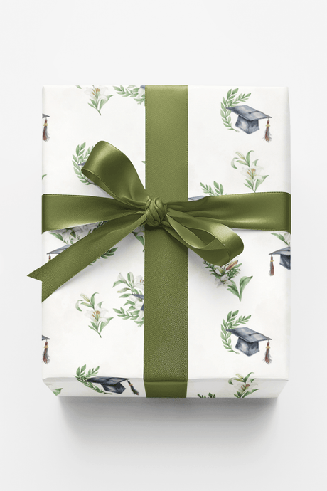 Caps & Blooms - London Penny Gift Wrap