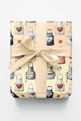 Mom's Apron - Beige - London Penny Gift Wrap