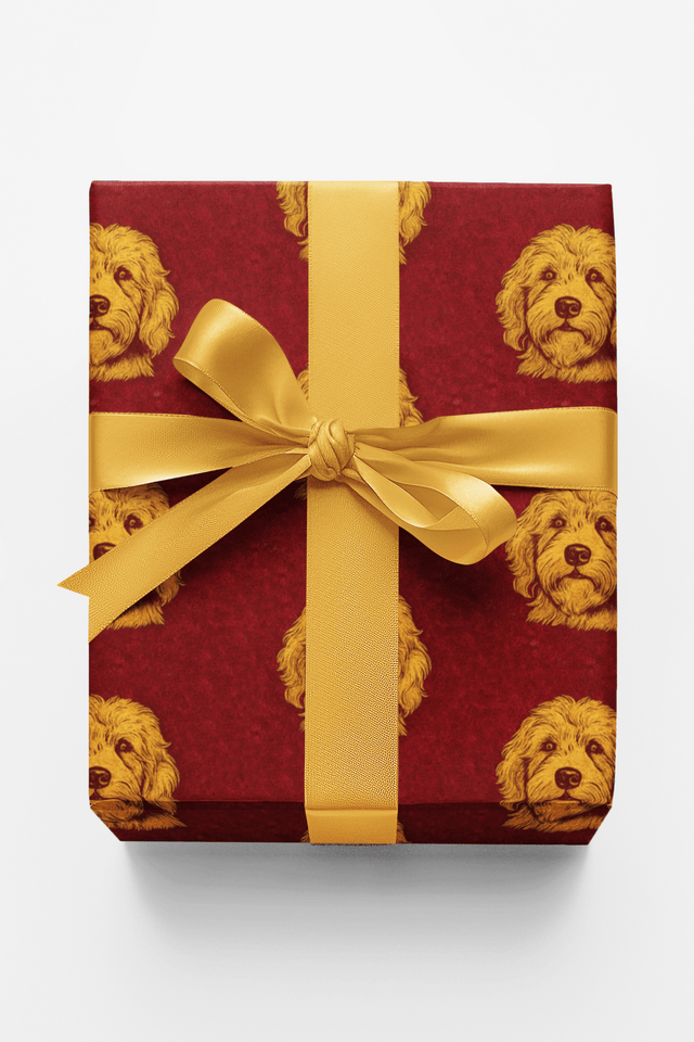 Vintage Velvet Pups - London Penny Gift Wrap