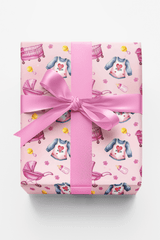 I Love You Mom - Pink - London Penny Gift Wrap