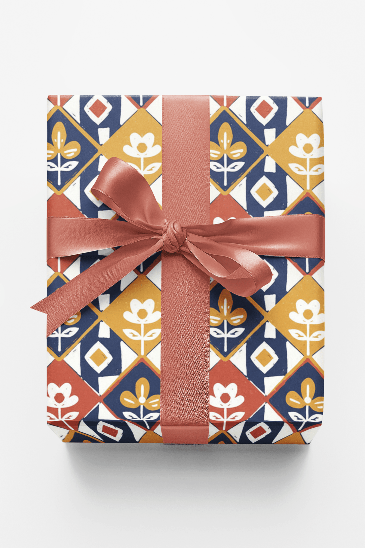 Painterly Petals - London Penny Gift Wrap