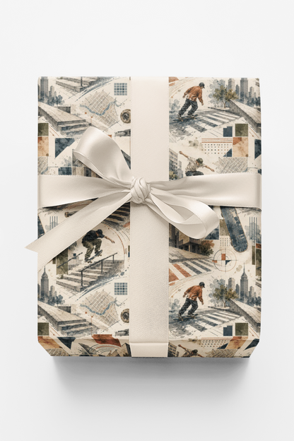 Metropolitan Ride Wrapping Paper