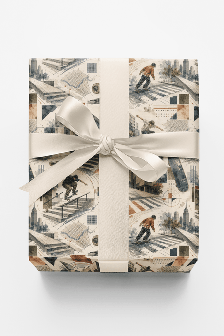Metropolitan Ride Wrapping Paper - London Penny Gift Wrap