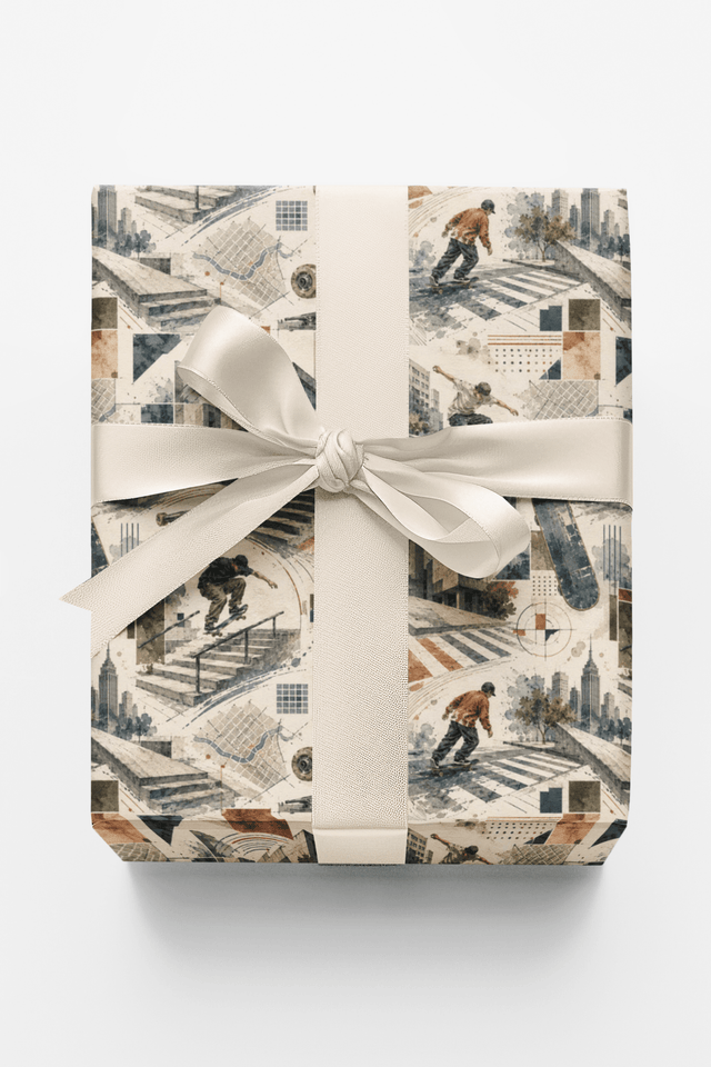 Metropolitan Ride Wrapping Paper - London Penny Gift Wrap