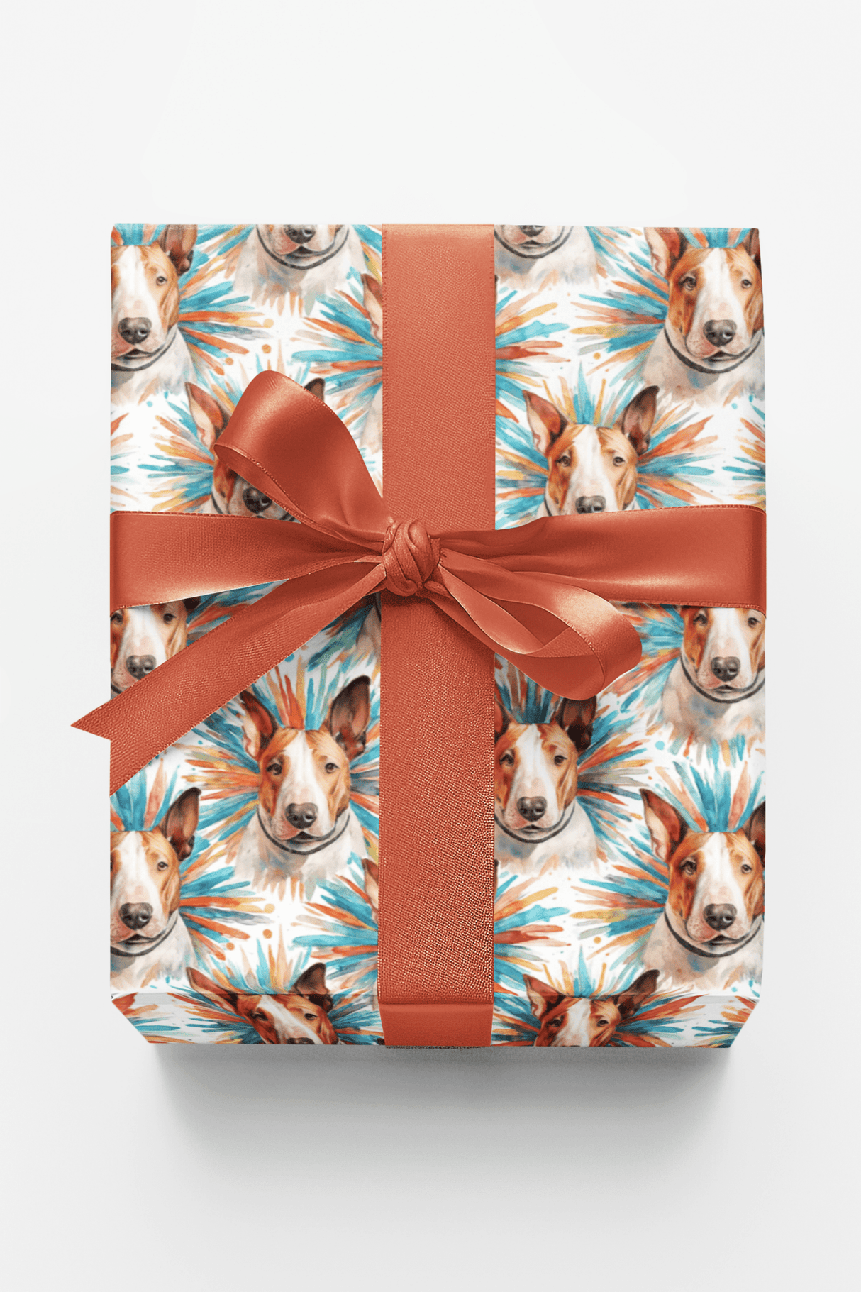 Staffy Starburst - London Penny Gift Wrap