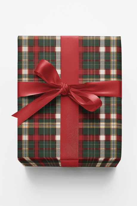 Evergreen Tartan - London Penny Gift Wrap