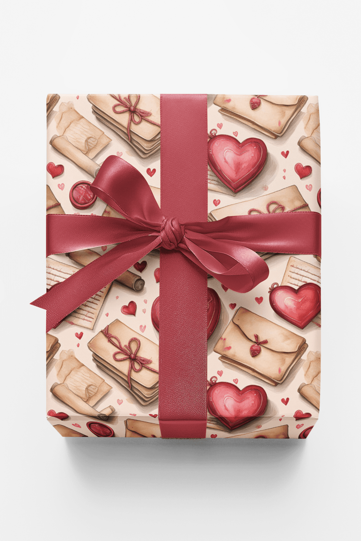 Vintage Love Letters - London Penny Gift Wrap