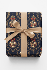 LIMITED TIME | Ornament Palace Damask Wrapping Paper - London Penny Gift Wrap