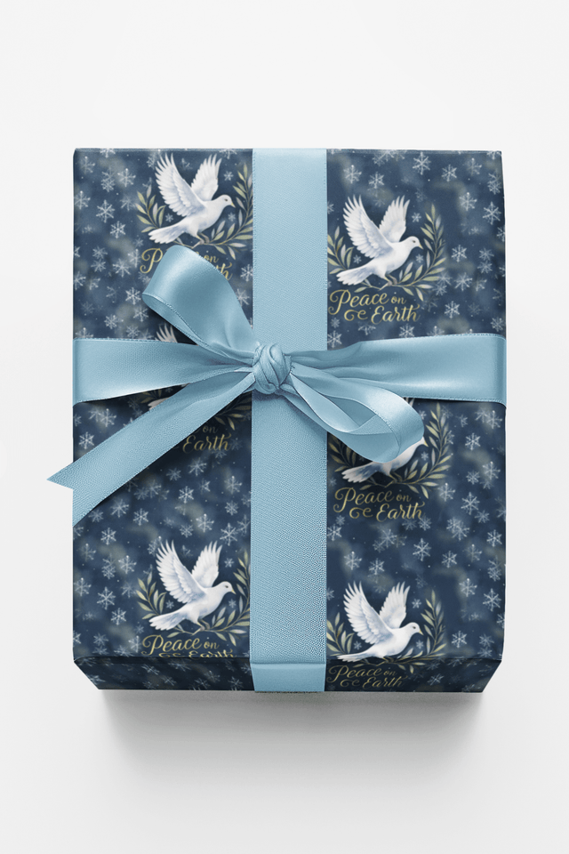 Peace on Earth - London Penny Gift Wrap