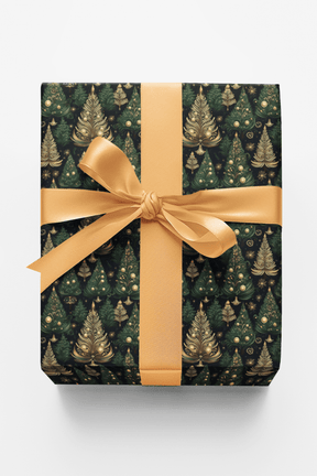 Enchanted Christmas Grove - London Penny Gift Wrap