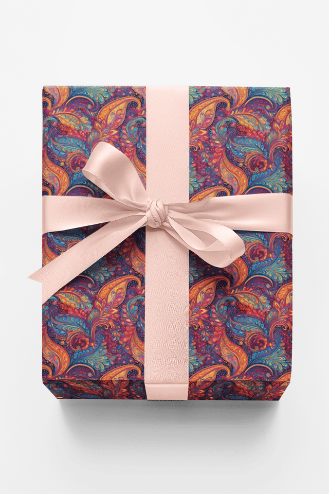 Baroque Ember - London Penny Gift Wrap