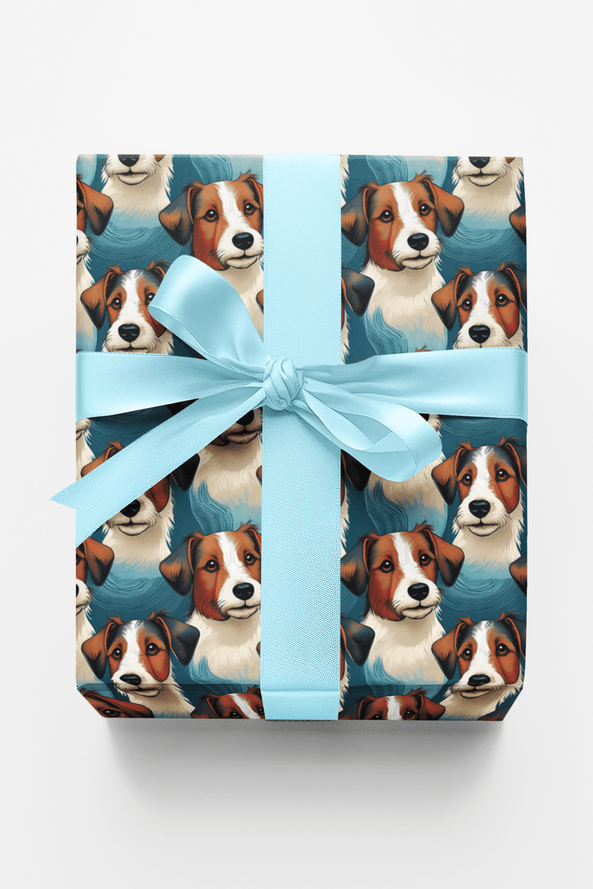 Jack Russell Terrier Tenacity - London Penny Gift Wrap