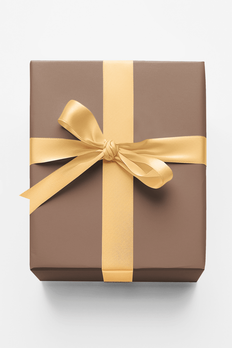 Timeless Mocha - London Penny Gift Wrap