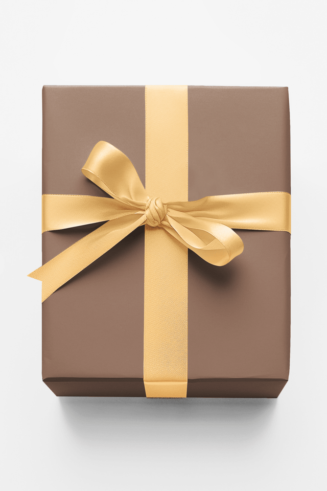 Timeless Mocha - London Penny Gift Wrap