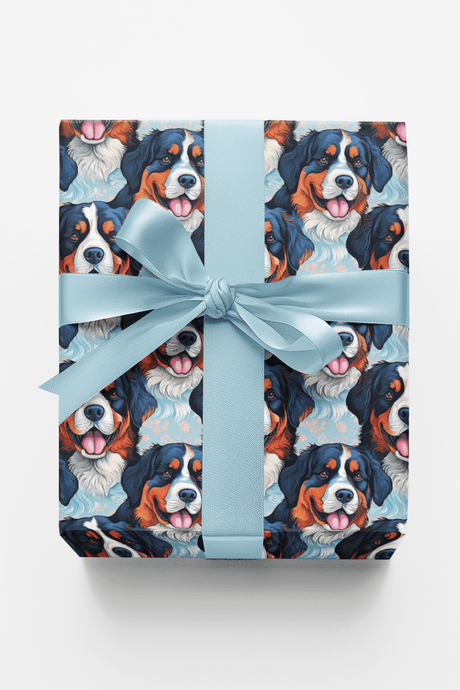 Bernese Bliss - London Penny Gift Wrap