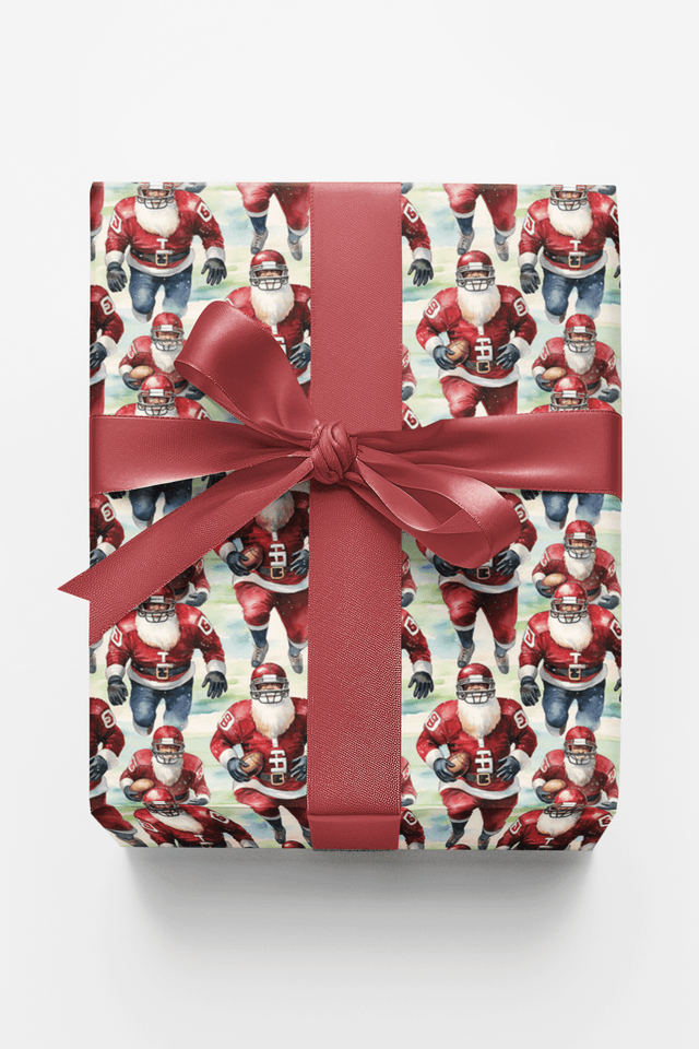 Gridiron Greetings - London Penny Gift Wrap