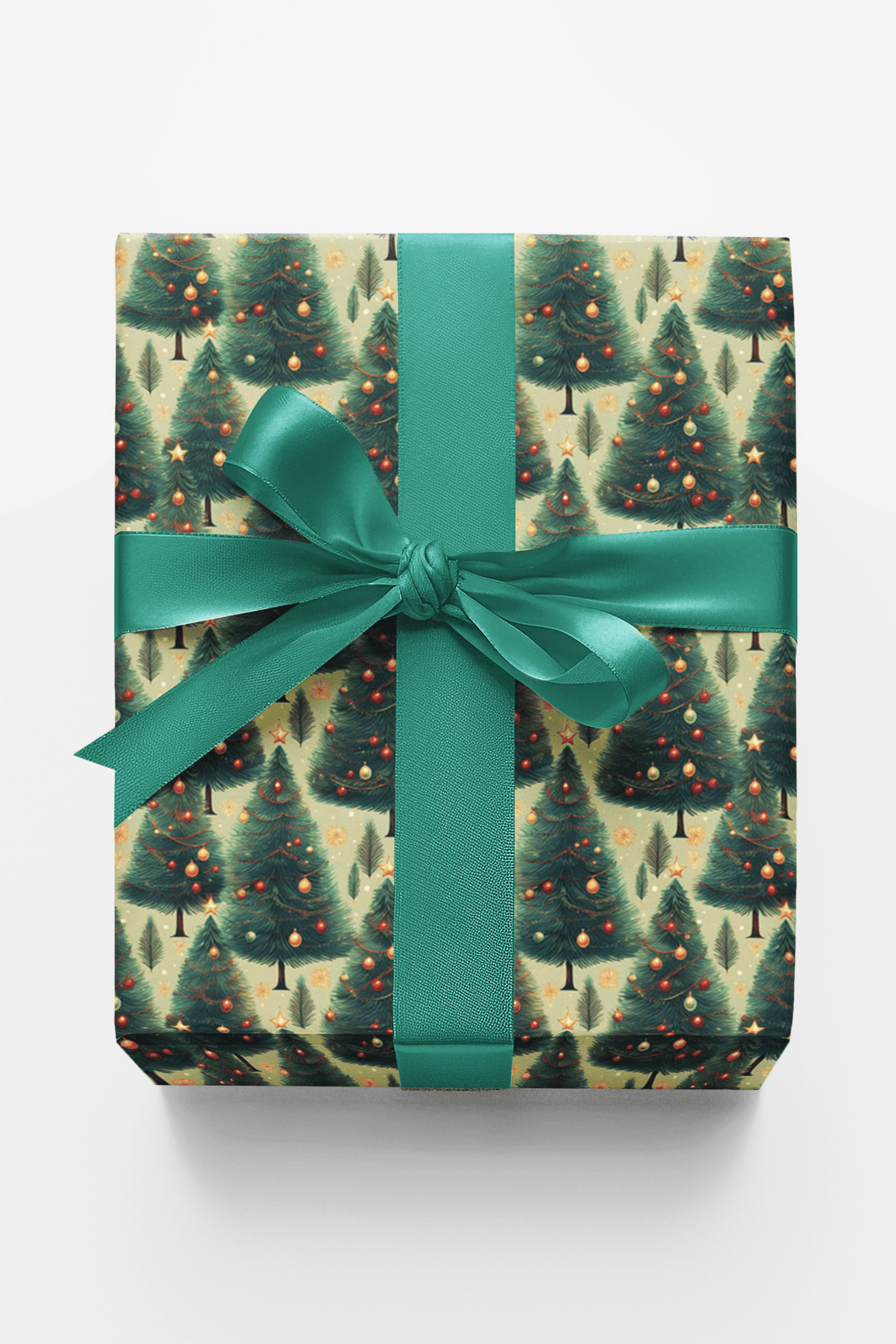 Layered Pines of Joy - London Penny Gift Wrap