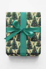 Layered Pines of Joy - London Penny Gift Wrap