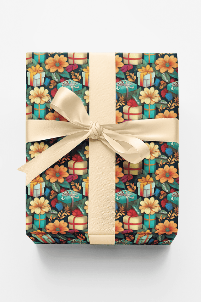 Moments Made Bloom - London Penny Gift Wrap