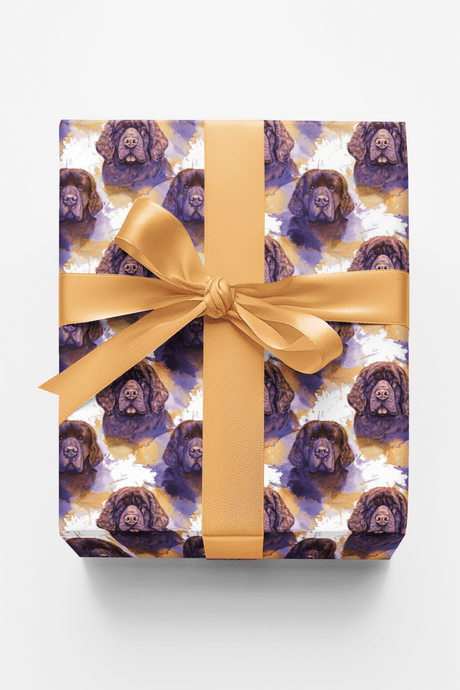 Newfound-land Love - London Penny Gift Wrap