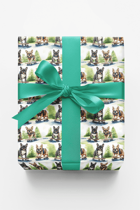 Frenchie Street Skates - London Penny Gift Wrap