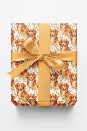 Toller Tumbles - London Penny Gift Wrap