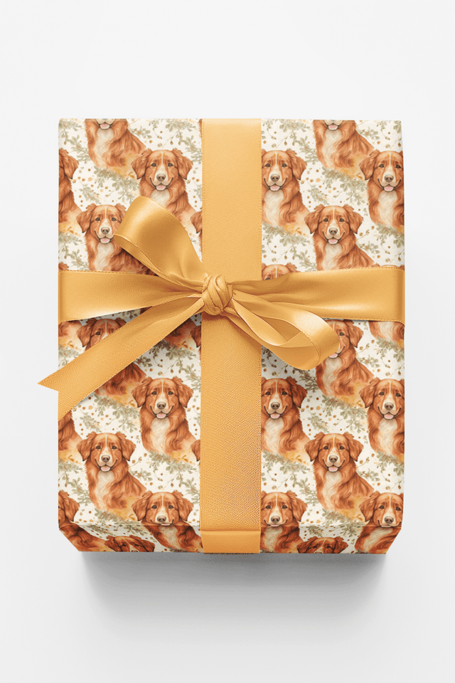 Toller Tumbles - London Penny Gift Wrap
