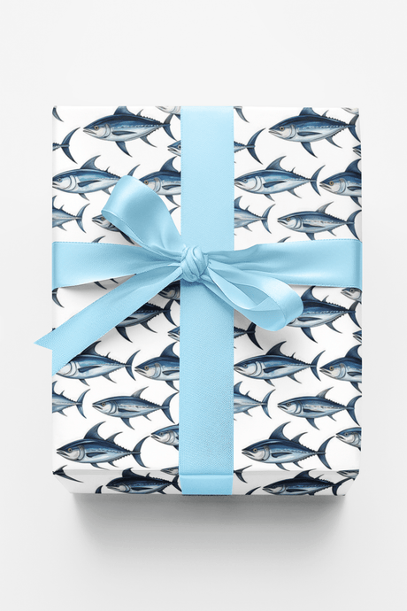 Let's Go Fishing - London Penny Gift Wrap