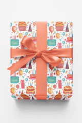 Bake, Wrap, Celebrate! - London Penny Gift Wrap