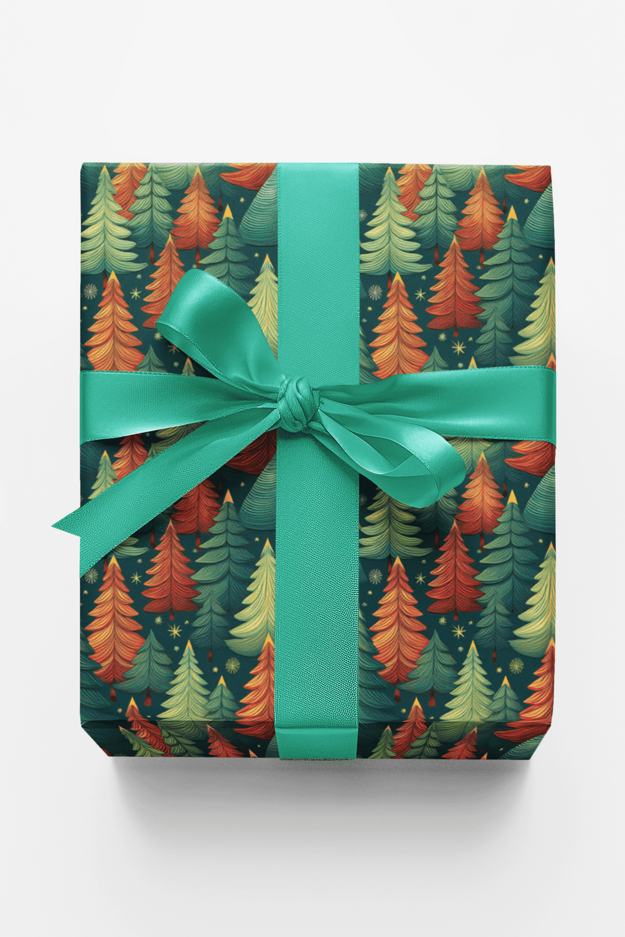 Cozy Forest Christmas - London Penny Gift Wrap