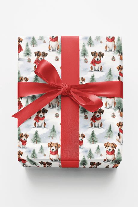 Jack Russel Joy - London Penny Gift Wrap