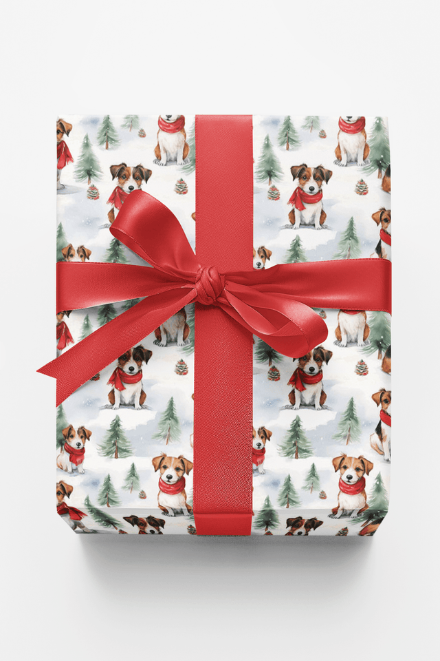 Jack Russel Joy - London Penny Gift Wrap