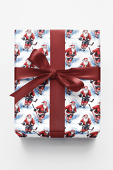 Slapshot Santa - London Penny Gift Wrap