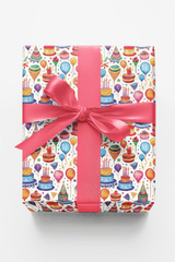 Cakes, Gifts & Birthday Wishes - London Penny Gift Wrap