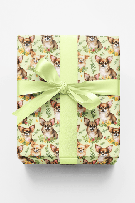 Chihuahua Charm - London Penny Gift Wrap