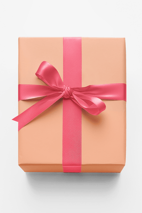 Blushing Peach - London Penny Gift Wrap
