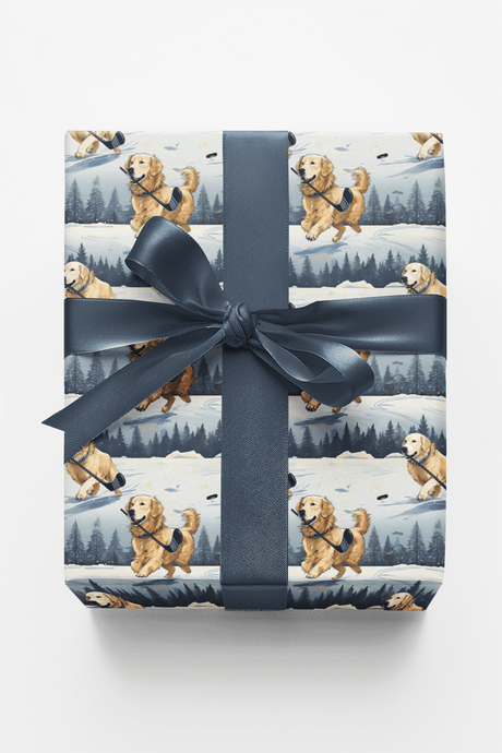 Game On, Goldens! - London Penny Gift Wrap