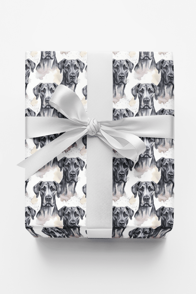 Great Great Dane - London Penny Gift Wrap