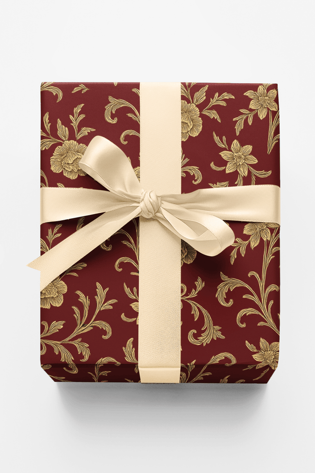 Crimson Versailles - London Penny Gift Wrap