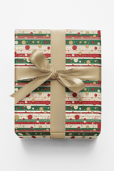 Candy Cane Rhythm - London Penny Gift Wrap
