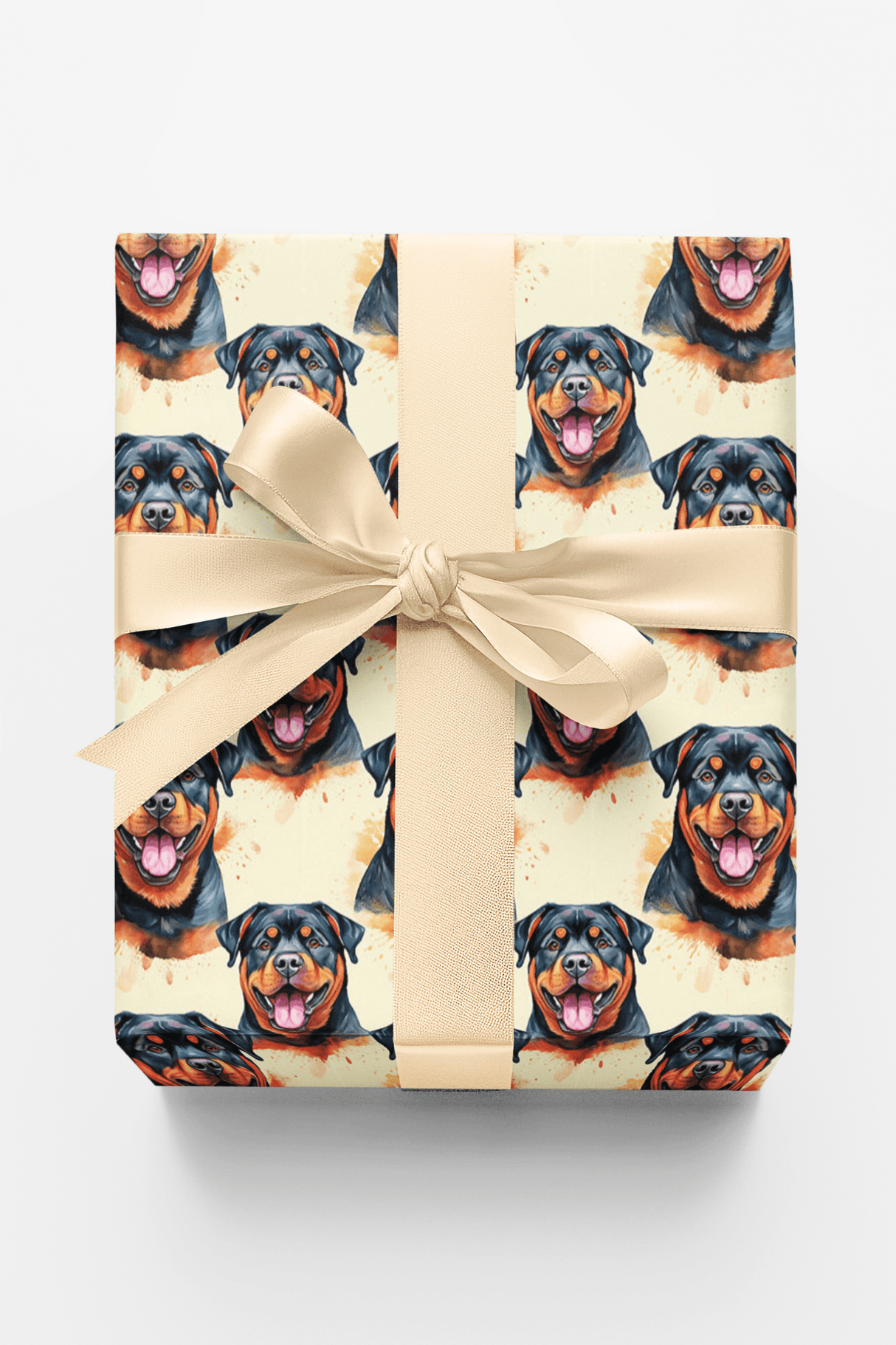 Rottweiler Razzle - London Penny Gift Wrap