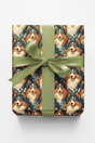 Sheltie Sophistication - London Penny Gift Wrap