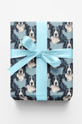 The Border Collie Look - London Penny Gift Wrap
