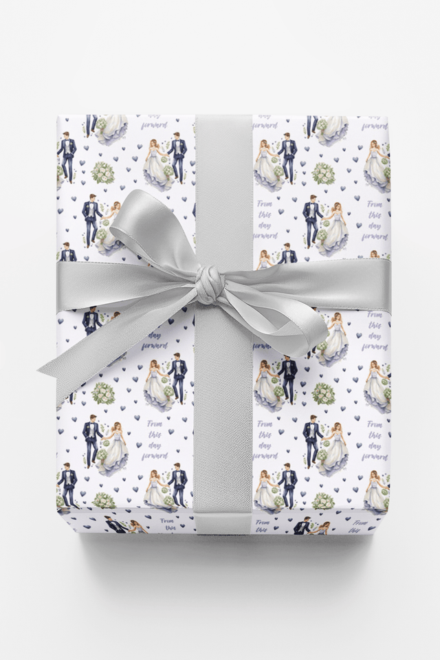 From this Day Forward - London Penny Gift Wrap