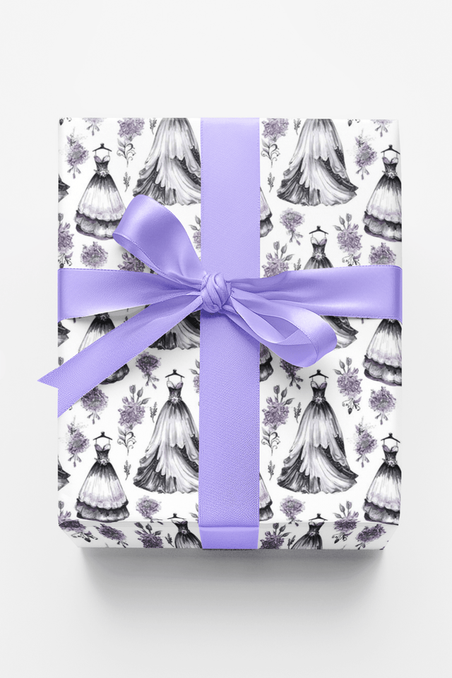 Stitched in Vows - London Penny Gift Wrap