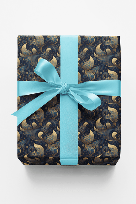 Waves and Whirls - London Penny Gift Wrap