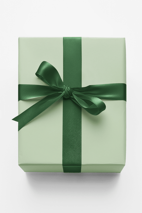 Sage Green - London Penny Gift Wrap