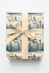 North Pole Nibbles - London Penny Gift Wrap